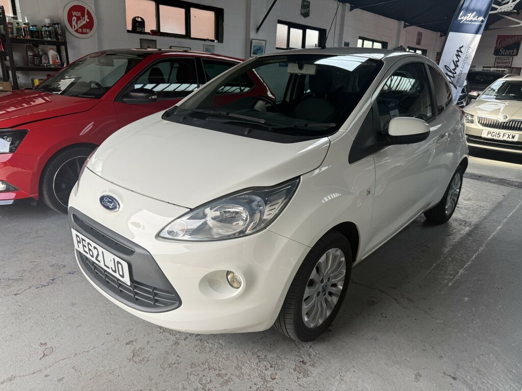 Ford KA 1.2 Zetec 201262 White
