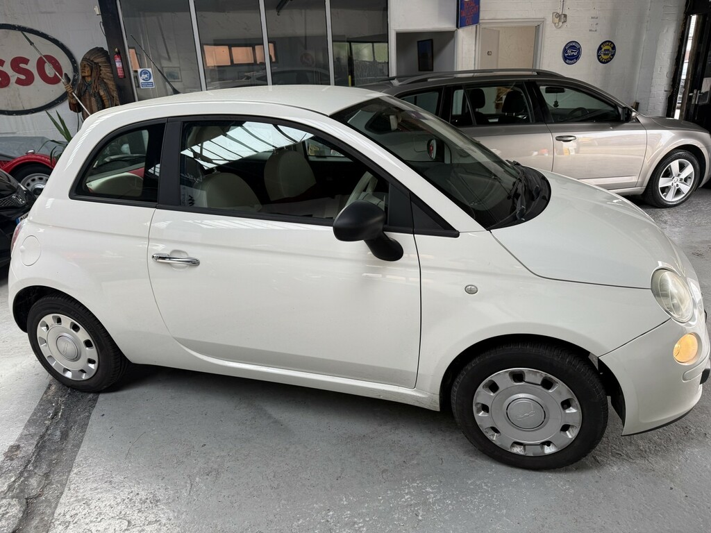 Fiat 500 1.2 Pop 201010 SN10FPB White #6