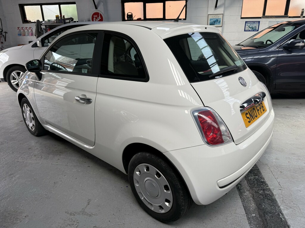 Fiat 500 1.2 Pop 201010 SN10FPB White #3