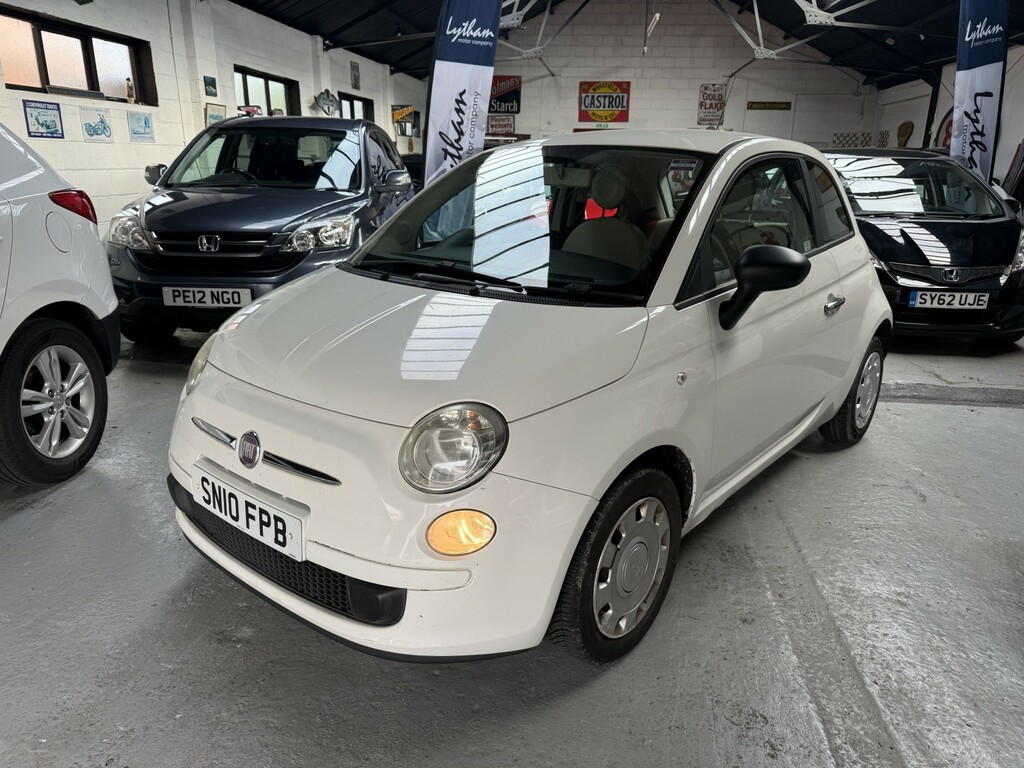 Fiat 500 1.2 Pop 201010 White