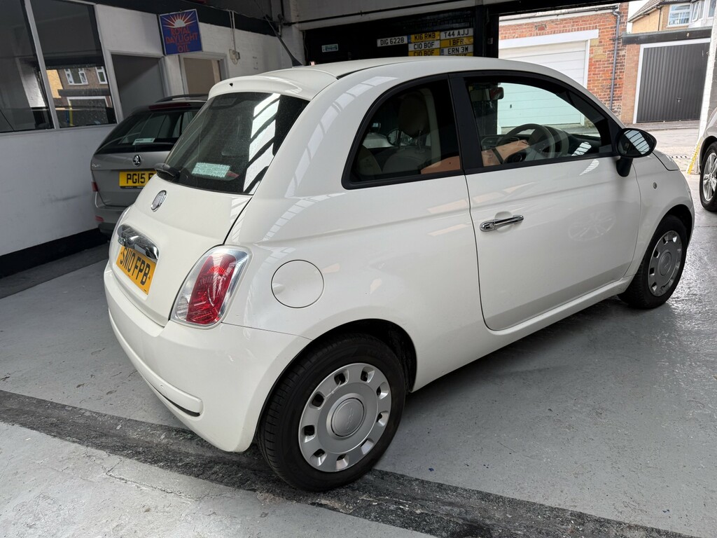 Fiat 500 1.2 Pop 201010 SN10FPB White #5