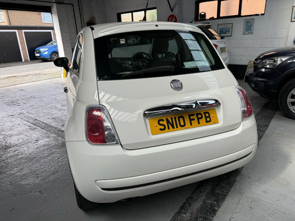 Fiat 500 1.2 Pop 201010 SN10FPB White #4