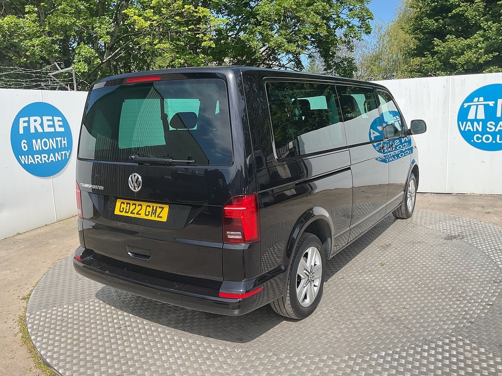Volkswagen Transporter Shuttle Tdi Se Shuttle Lwb Dsg U7600 Ulez Black #4