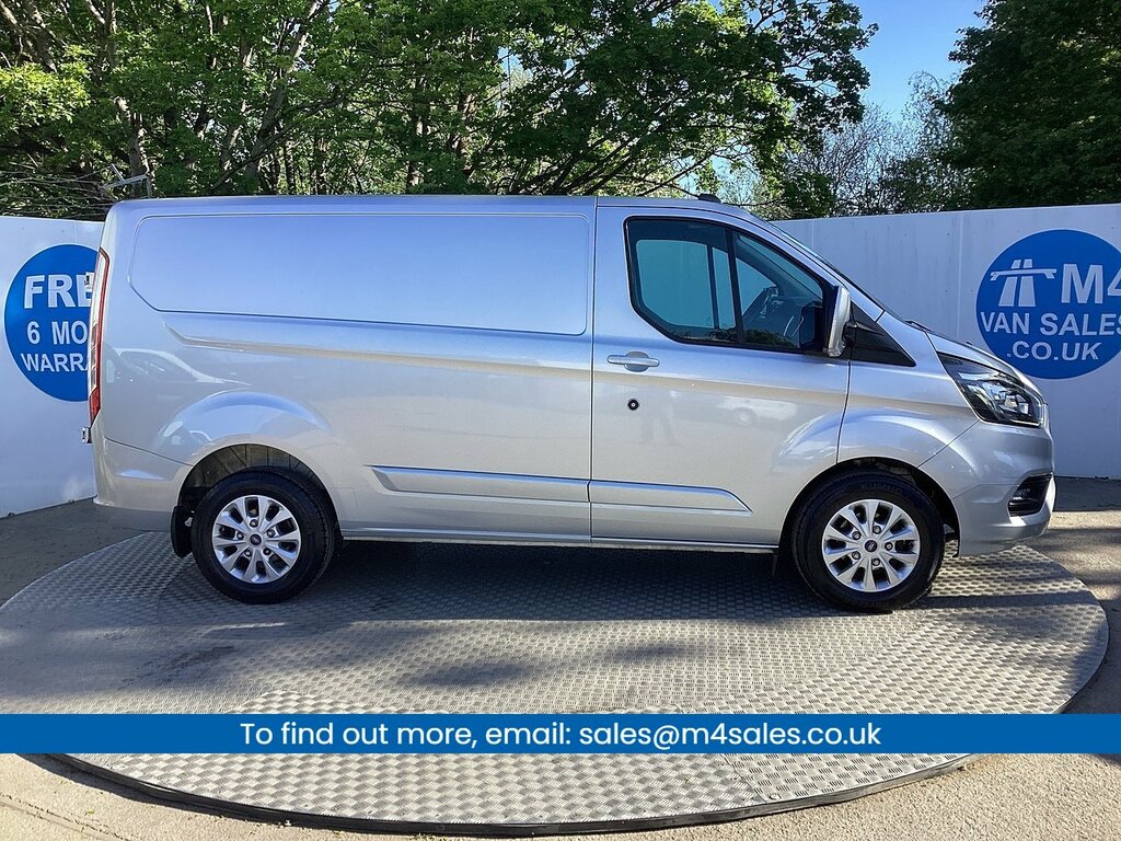 Ford Transit Custom 280 Ecoblue Limited Swb L R Euro 6 U7849 Ulez FX71KJK Silver #2