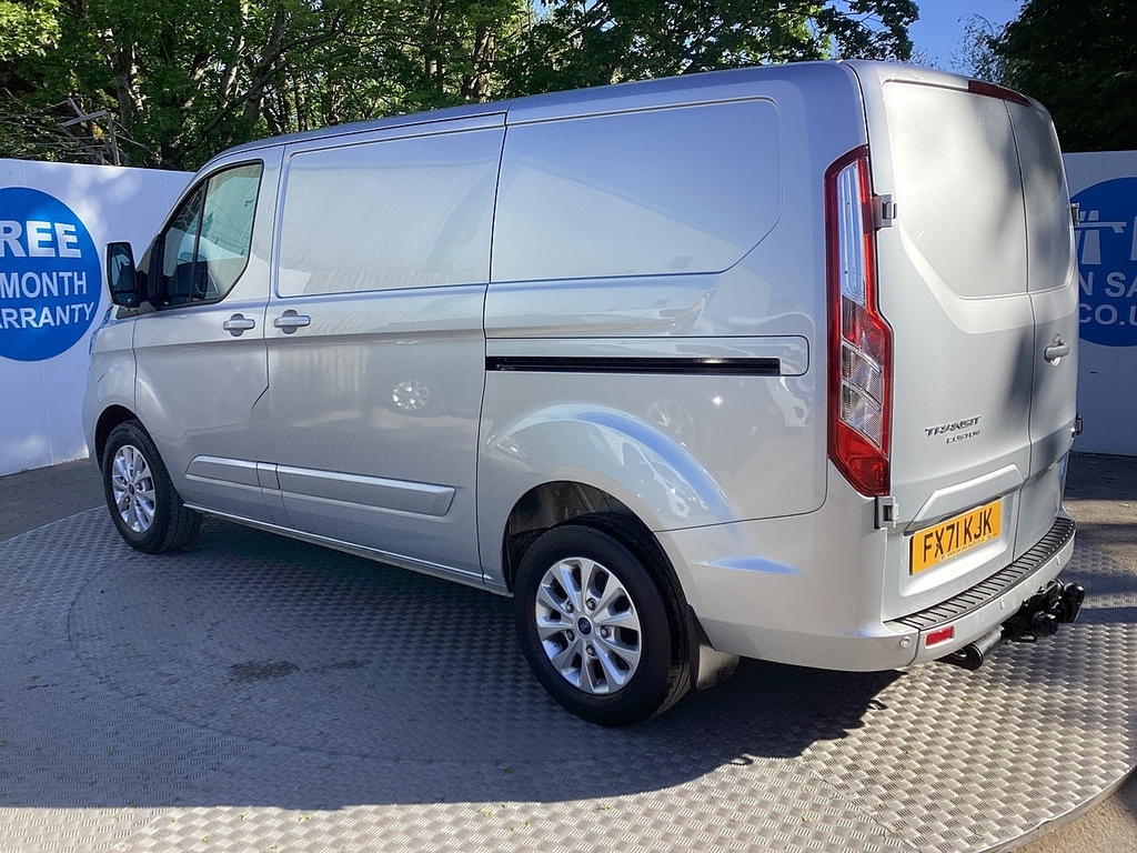 Ford Transit Custom 280 Ecoblue Limited Swb L R Euro 6 U7849 Ulez FX71KJK Silver #5
