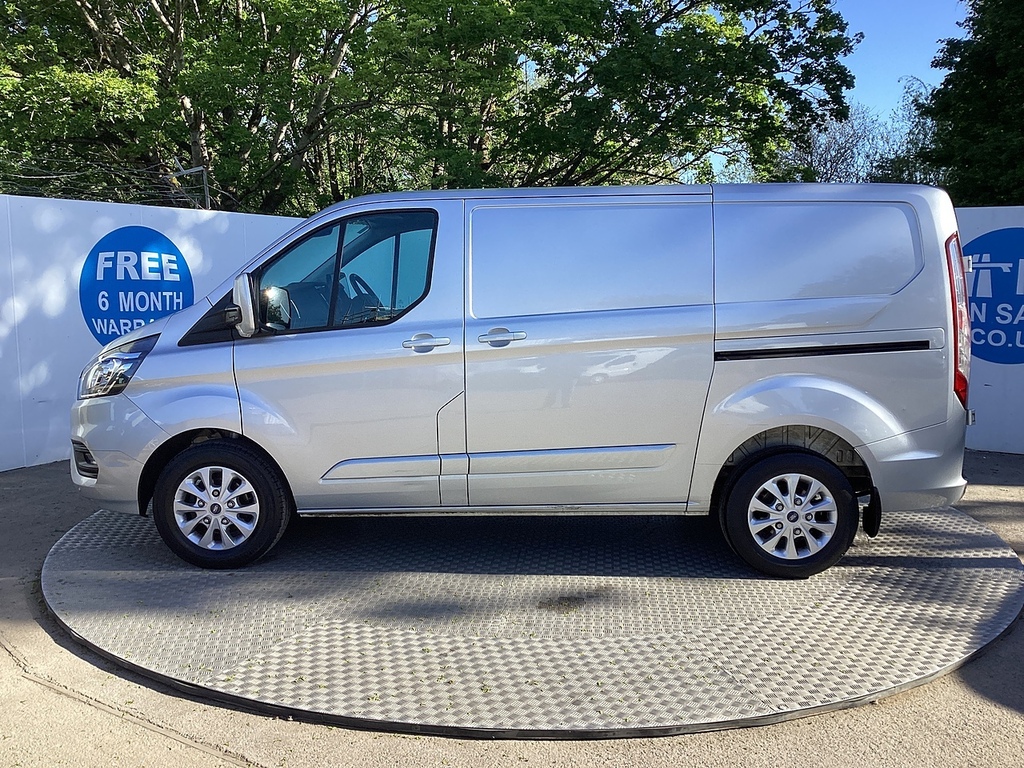Ford Transit Custom 280 Ecoblue Limited Swb L R Euro 6 U7849 Ulez FX71KJK Silver #6