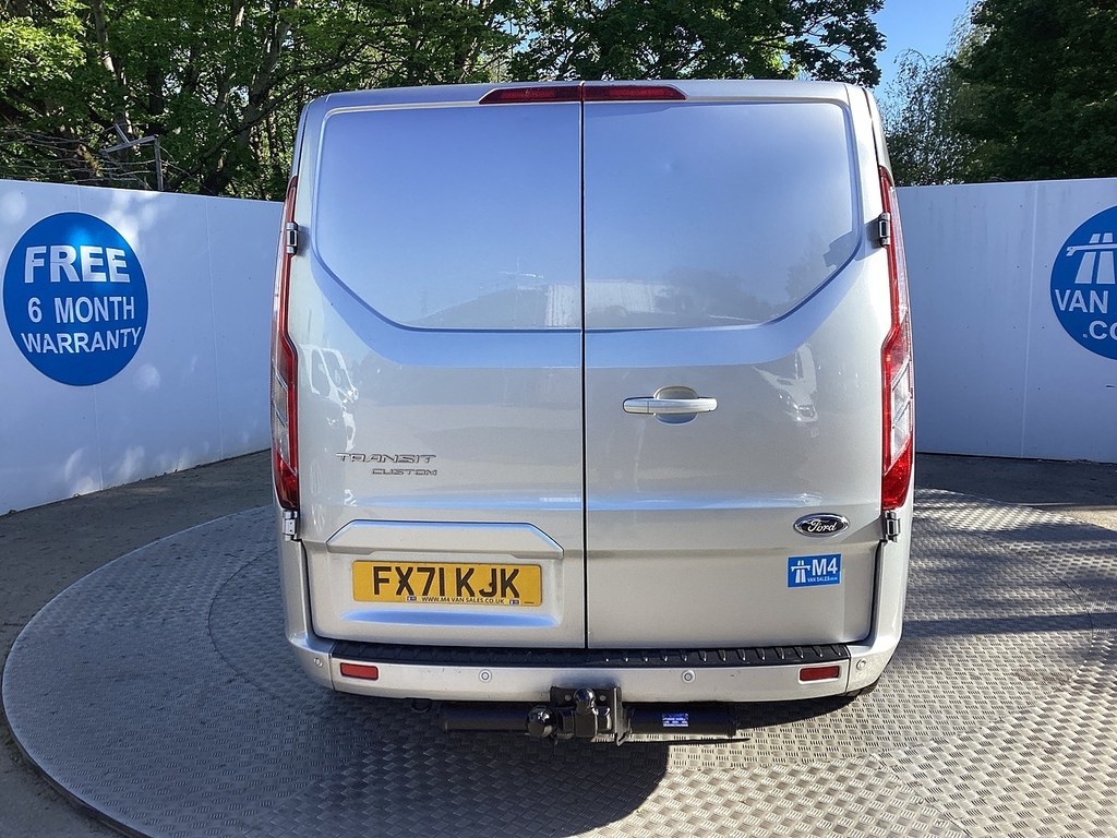 Ford Transit Custom 280 Ecoblue Limited Swb L R Euro 6 U7849 Ulez FX71KJK Silver #4