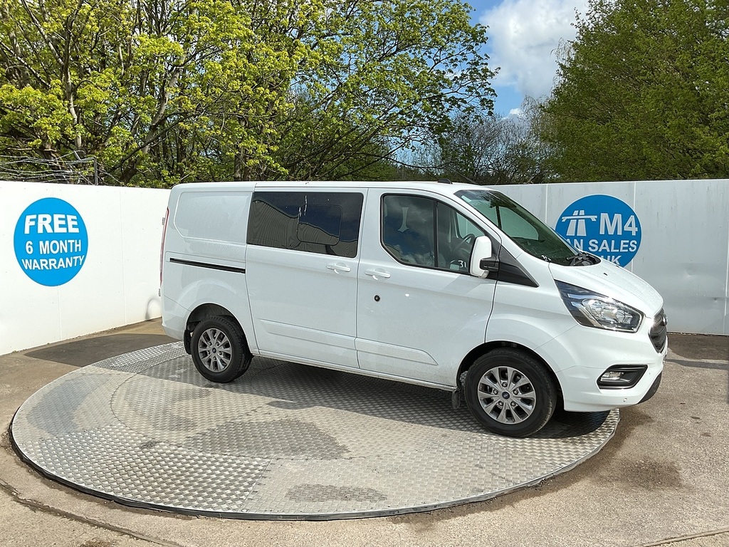 Ford Transit Custom Crew Van 320 Ecoblue Limited Swb Euro 6 U7950 Ul HN72LUD White #6