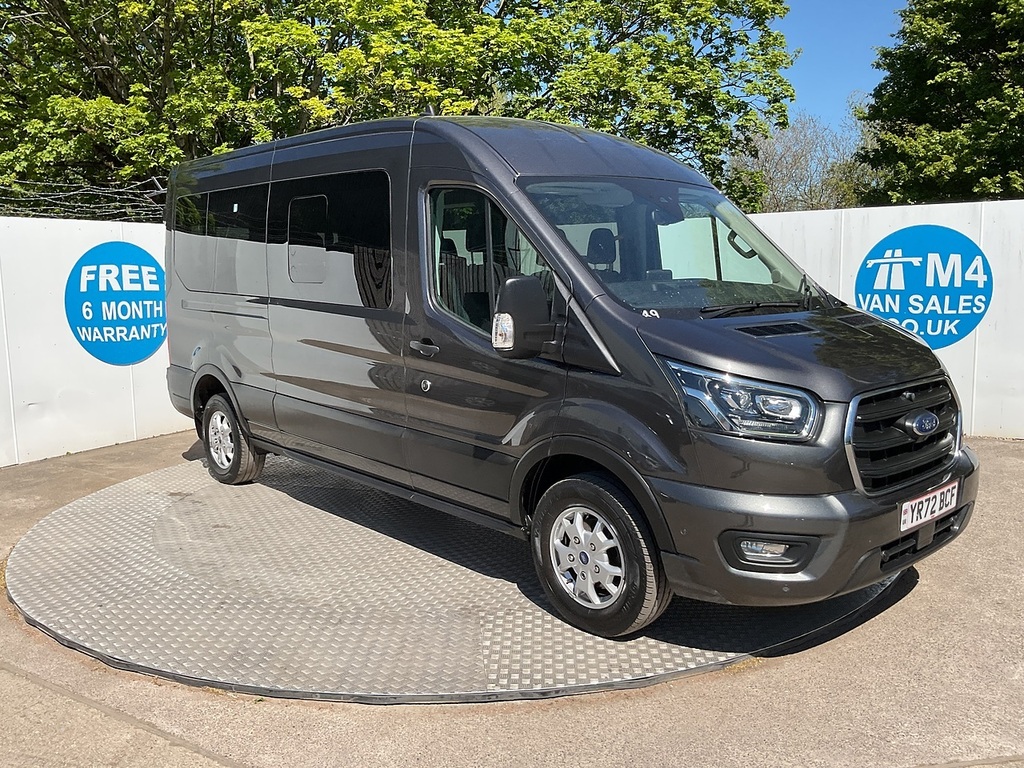 Ford Transit Custom 410 Ecoblue Limited 15 Seater U7953 Ulez YR72BCF #3