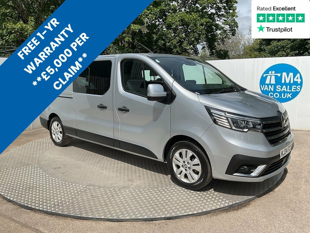 Renault Trafic Dci Blue Ll30 Sport Lwb L R Crewcab A C Euro 6 U7 Grey