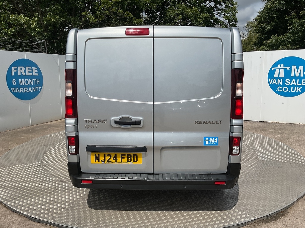Renault Trafic Dci Blue Ll30 Sport Lwb L R Crewcab A C Euro 6 U7 MJ24FBD Grey #4