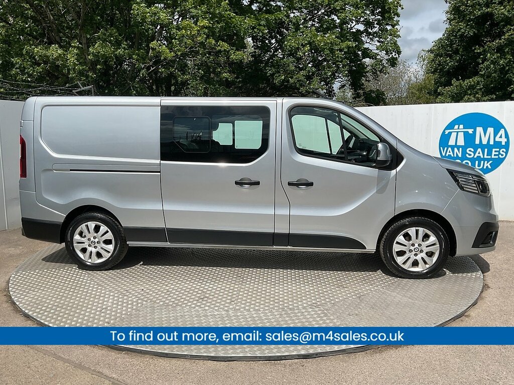 Renault Trafic Dci Blue Ll30 Sport Lwb L R Crewcab A C Euro 6 U7 MJ24FBD Grey #2