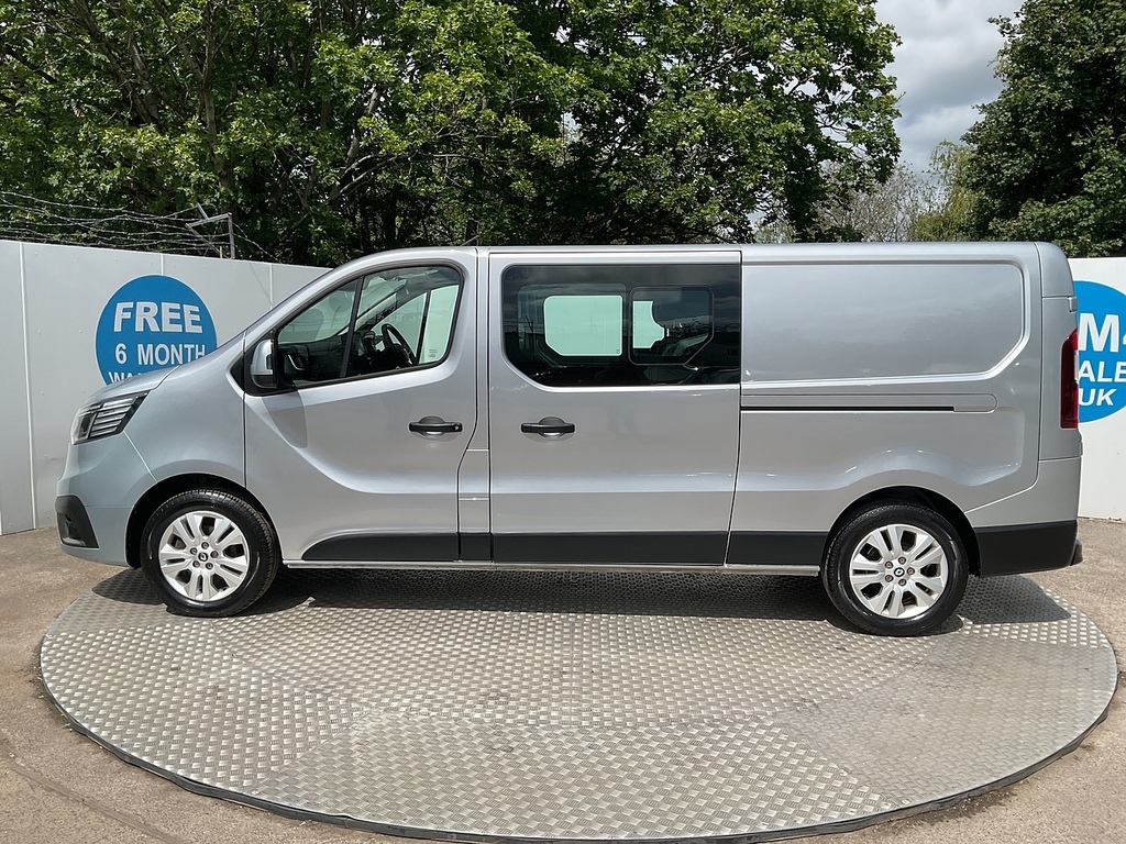 Renault Trafic Dci Blue Ll30 Sport Lwb L R Crewcab A C Euro 6 U7 MJ24FBD Grey #6