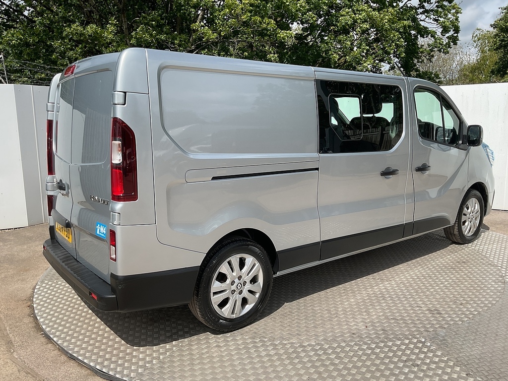 Renault Trafic Dci Blue Ll30 Sport Lwb L R Crewcab A C Euro 6 U7 MJ24FBD Grey #3