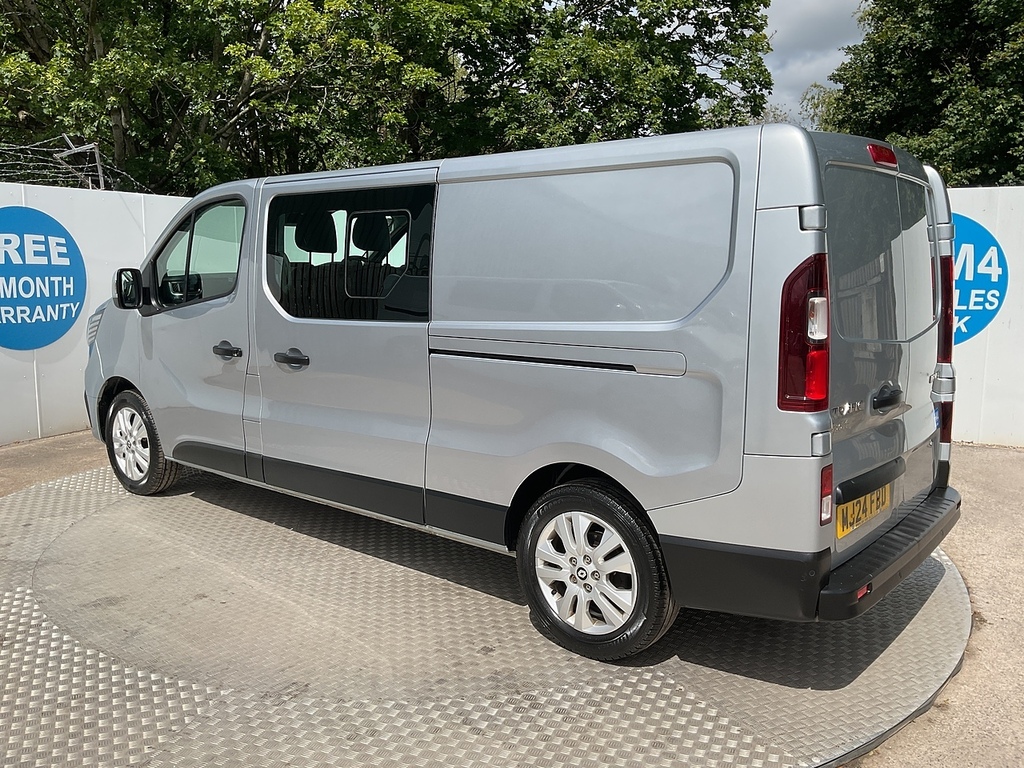Renault Trafic Dci Blue Ll30 Sport Lwb L R Crewcab A C Euro 6 U7 MJ24FBD Grey #5