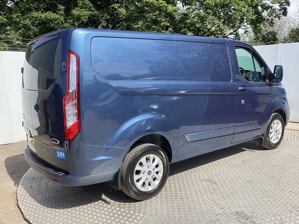 Ford Transit Custom 280 Ecoblue Limited Swb A C Euro 6 U7998 Ulez YE22XKU Blue #3