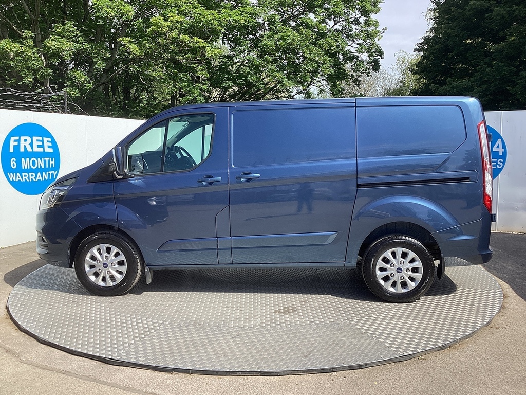 Ford Transit Custom 280 Ecoblue Limited Swb A C Euro 6 U7998 Ulez YE22XKU Blue #6