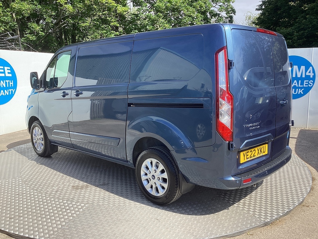 Ford Transit Custom 280 Ecoblue Limited Swb A C Euro 6 U7998 Ulez YE22XKU Blue #5