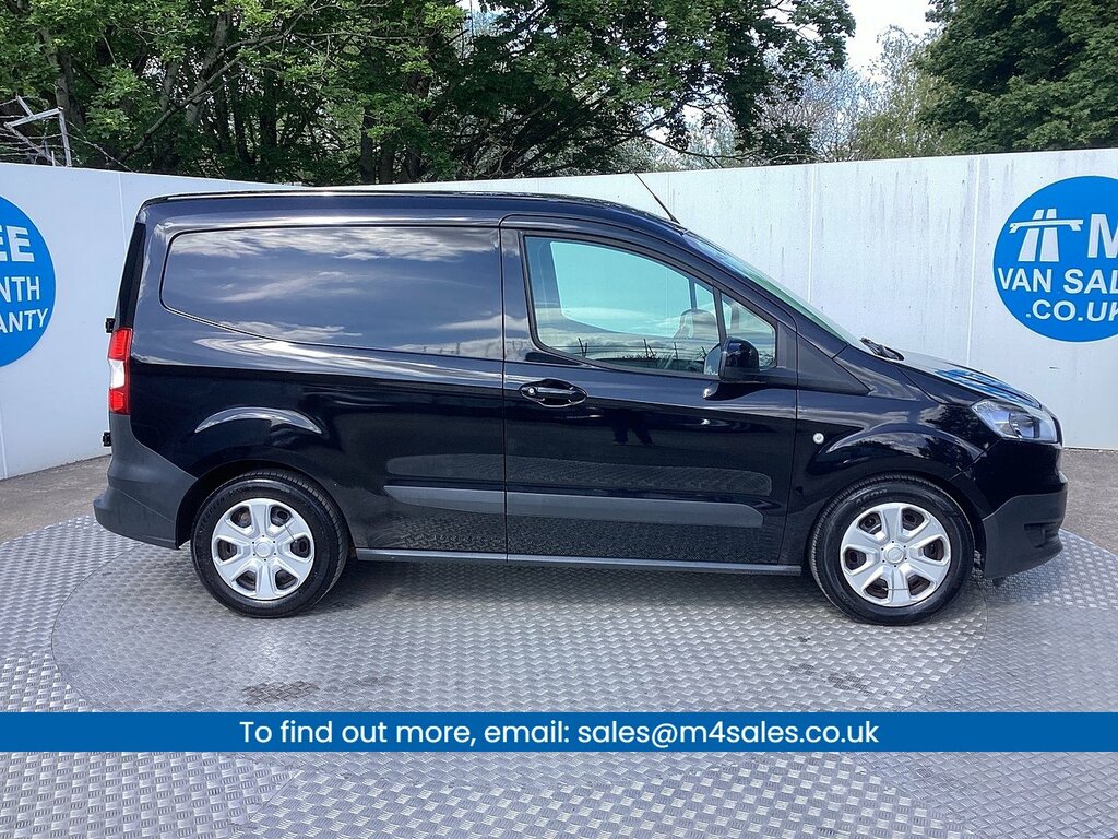 Ford Transit Courier Tdci Trend Swb Euro 6 No Vat U8014 Ulez Black #2