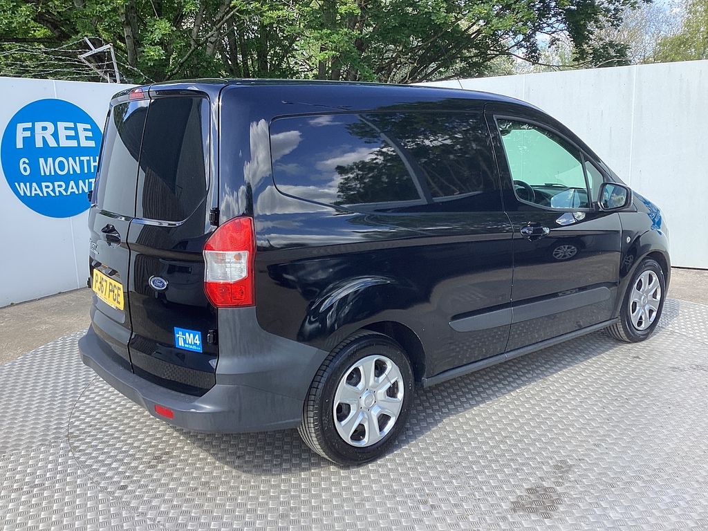 Ford Transit Courier Tdci Trend Swb Euro 6 No Vat U8014 Ulez Black #3