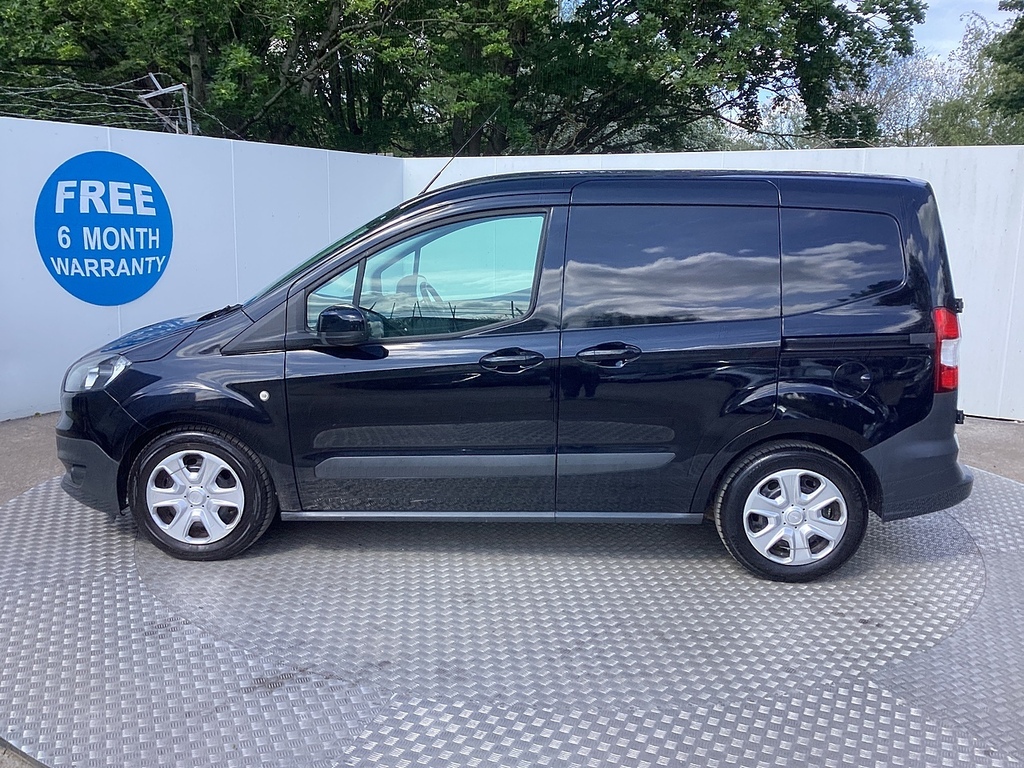 Ford Transit Courier Tdci Trend Swb Euro 6 No Vat U8014 Ulez Black #6
