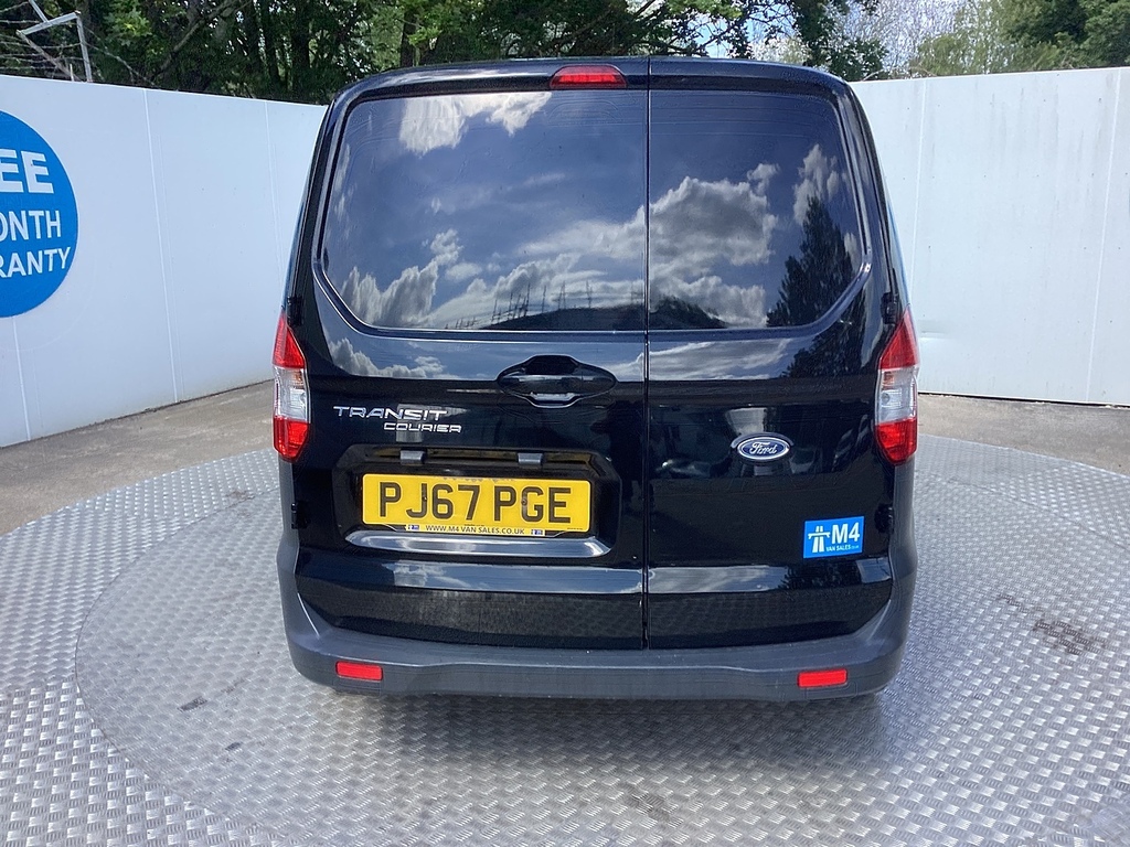 Ford Transit Courier Tdci Trend Swb Euro 6 No Vat U8014 Ulez Black #4