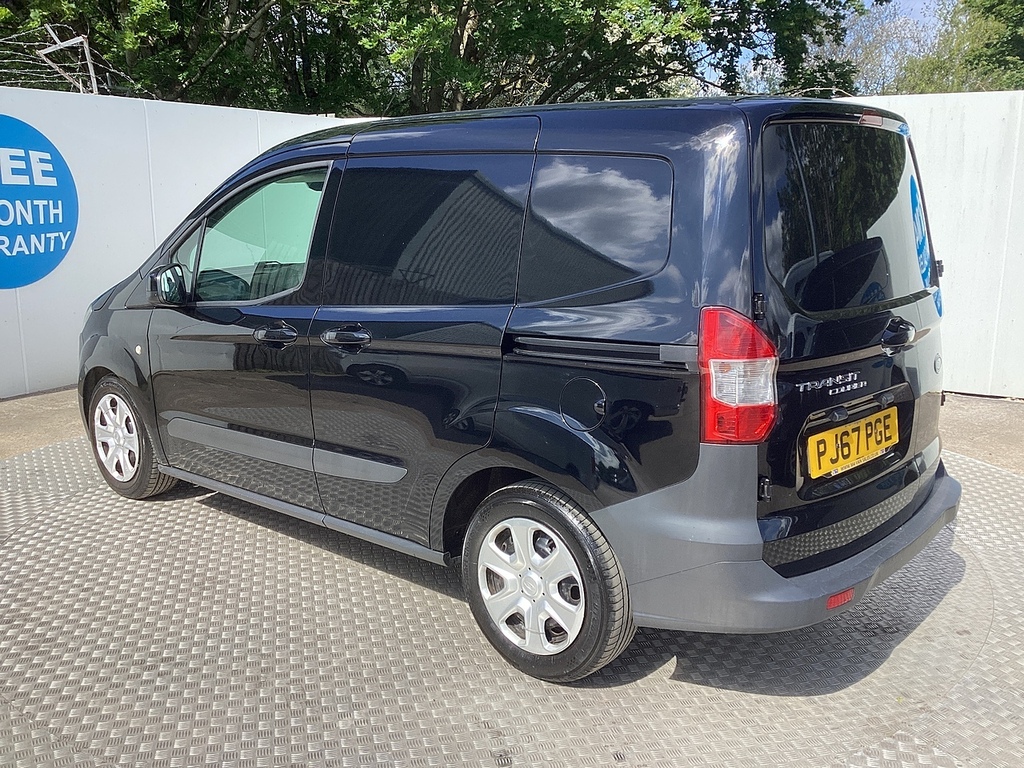 Ford Transit Courier Tdci Trend Swb Euro 6 No Vat U8014 Ulez Black #5