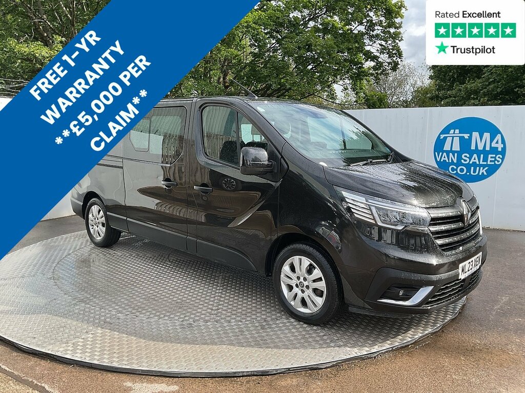 Renault Trafic Dci Blue Ll30 Sport Lwb L R C C Euro 6 U8026 Ule Black