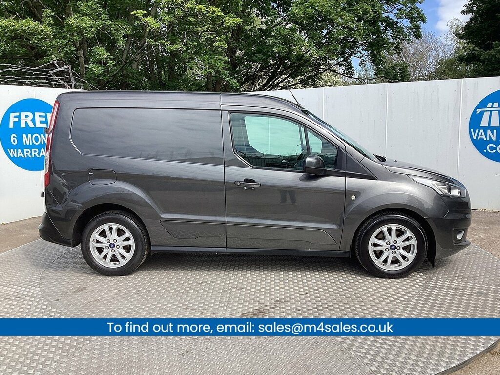 Ford Transit Connect 200 Ecoblue Limited Swb L R Euro 6 U8024 Ulez Grey #2