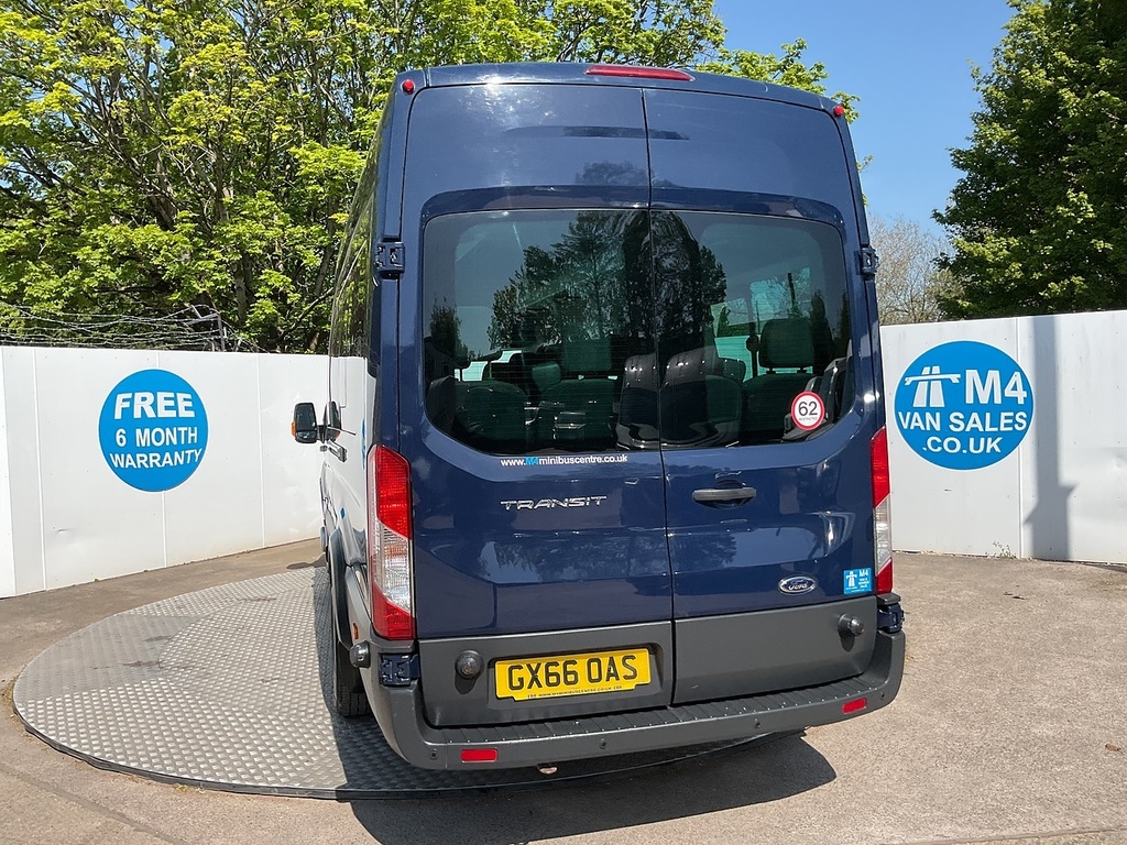 Ford Transit Custom Tdci 460 Trend 17 Seat U8028 Ulez GX66OAS Blue #5