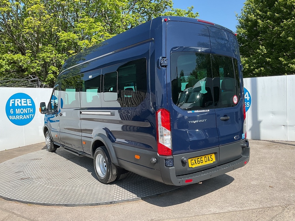 Ford Transit Custom Tdci 460 Trend 17 Seat U8028 Ulez GX66OAS Blue #3