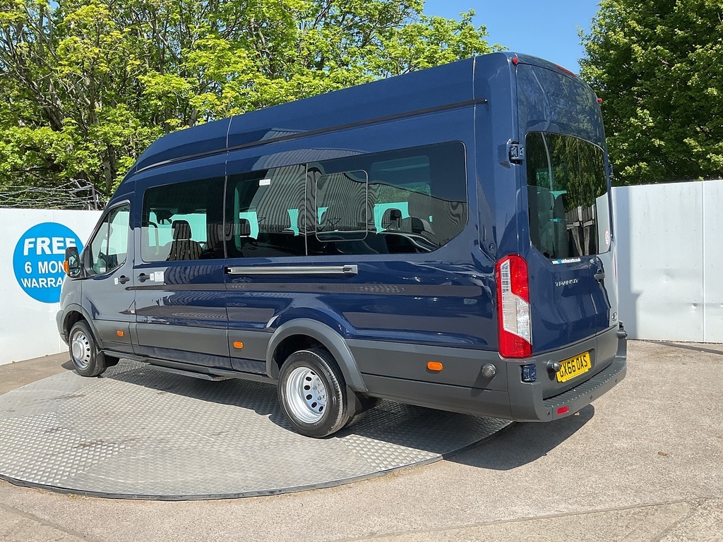 Ford Transit Custom Tdci 460 Trend 17 Seat U8028 Ulez GX66OAS Blue #4