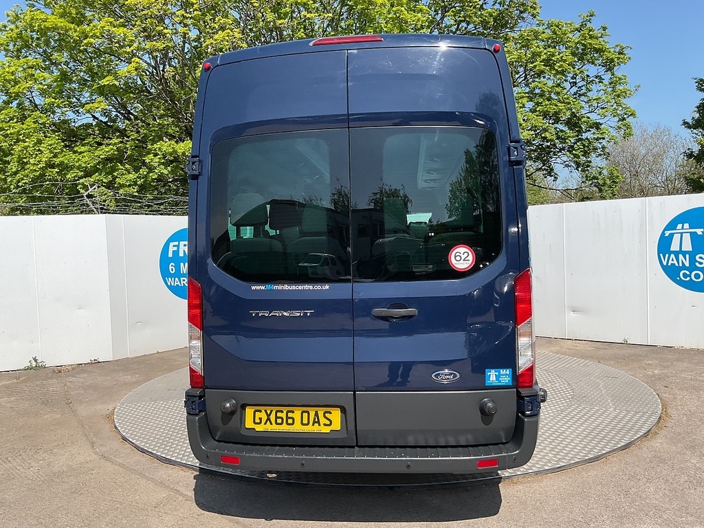 Ford Transit Custom Tdci 460 Trend 17 Seat U8028 Ulez GX66OAS Blue #6