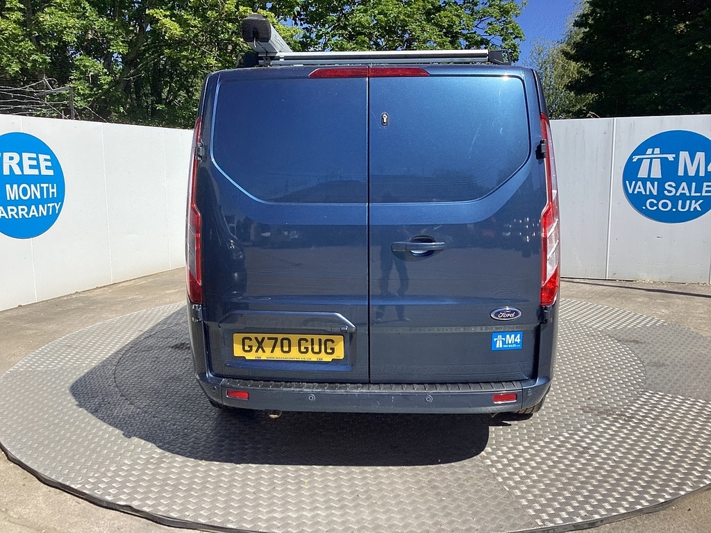 Ford Transit Custom 340 Ecoblue Mhev Limited Lwb Euro 6 U8039 Ulez GX70GUG Blue #4