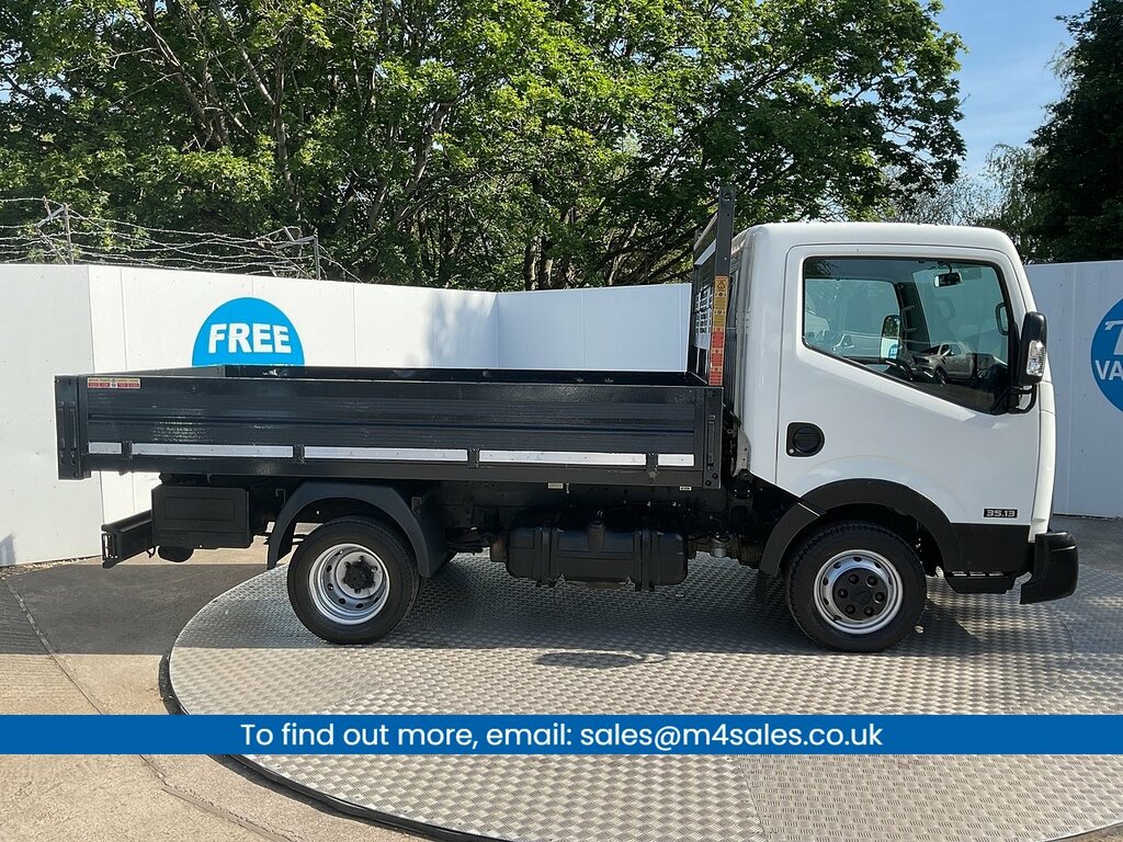 Nissan NT400 Cabstar Dci 35.13 Tipper Swb Euro 6 L10ft 6 U80 White #2