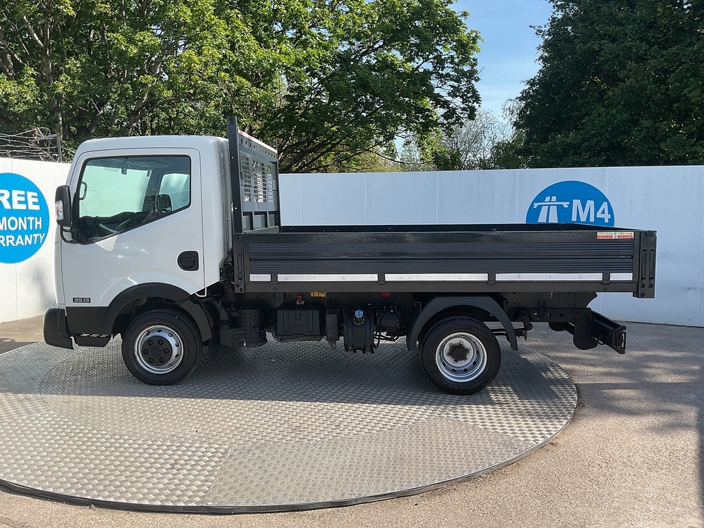 Nissan NT400 Cabstar Dci 35.13 Tipper Swb Euro 6 L10ft 6 U80 White #6