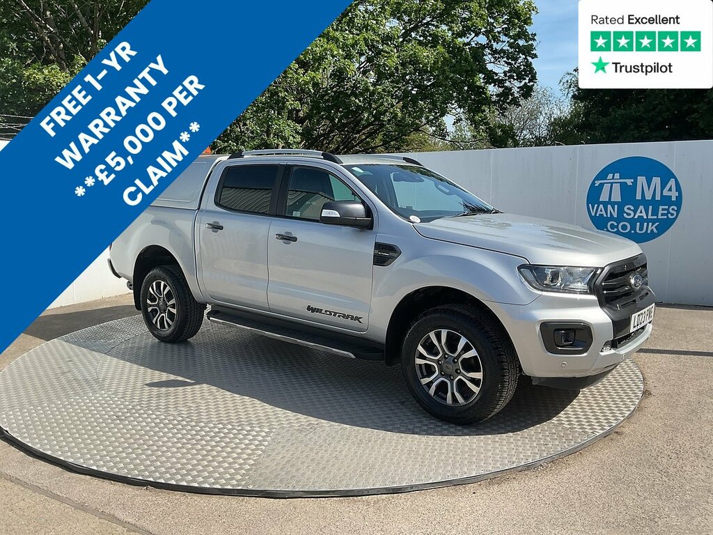 Ford Ranger Ecoblue Wildtrak D C A C Euro 6 U8059 Ulez Silver