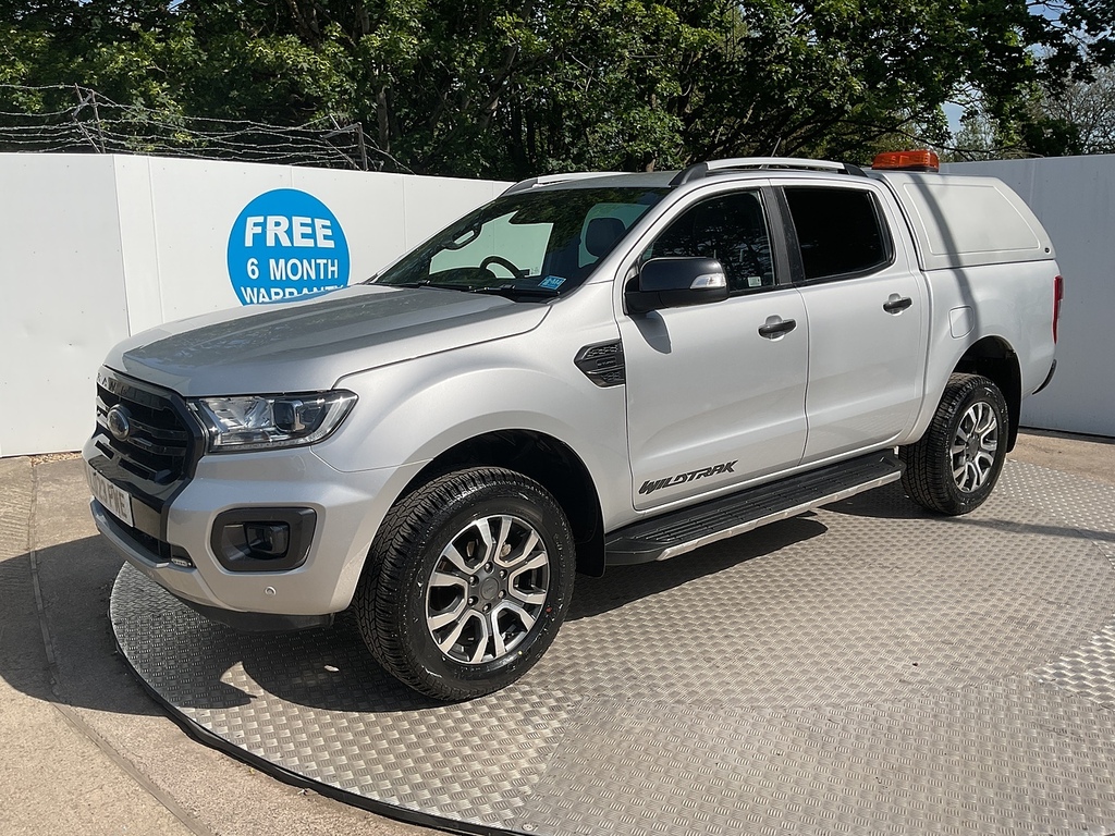 Ford Ranger Ecoblue Wildtrak D C A C Euro 6 U8059 Ulez LD23PWE Silver #6