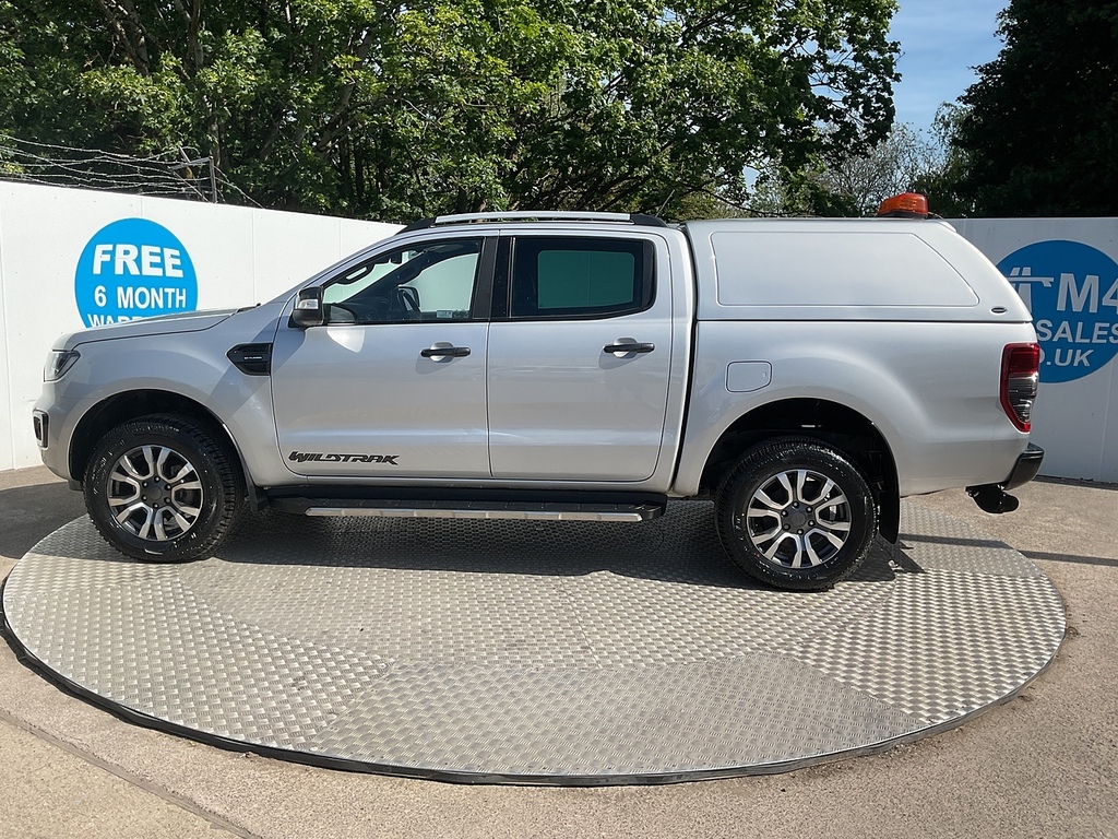 Ford Ranger Ecoblue Wildtrak D C A C Euro 6 U8059 Ulez LD23PWE Silver #5