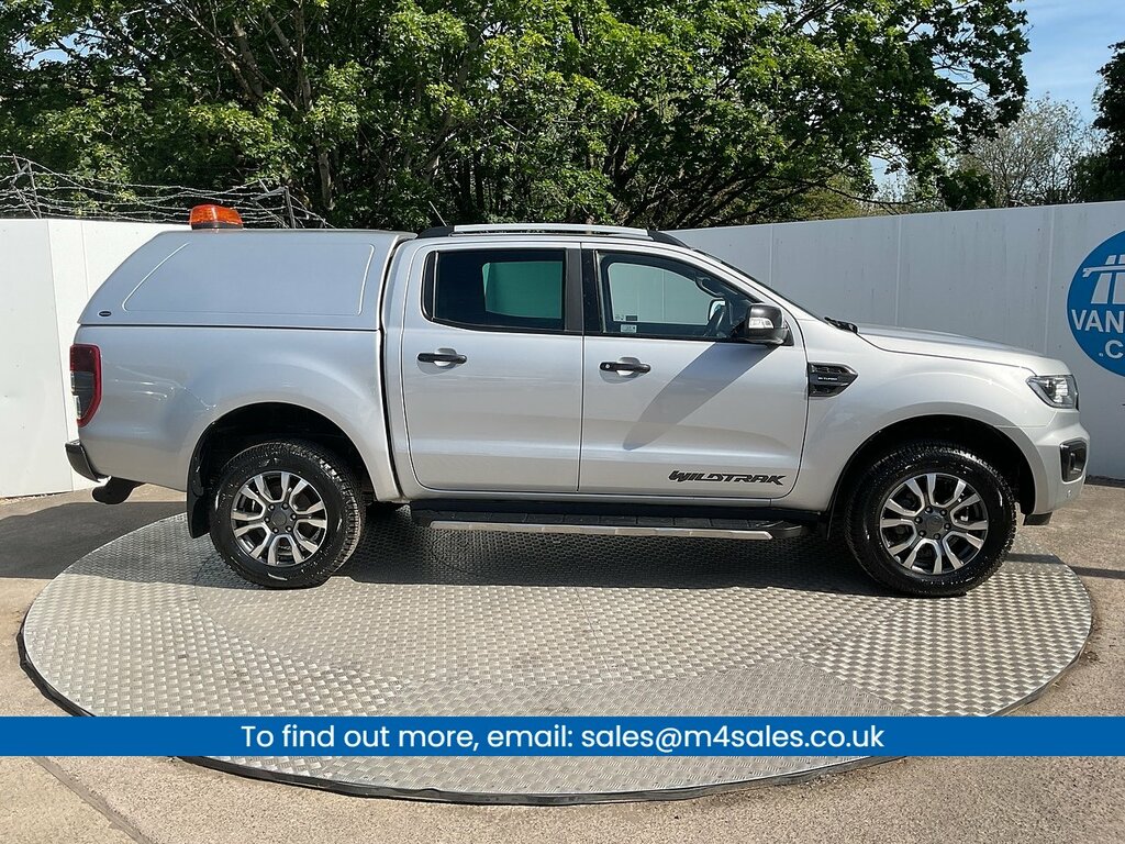 Ford Ranger Ecoblue Wildtrak D C A C Euro 6 U8059 Ulez LD23PWE Silver #2