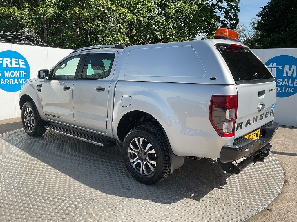 Ford Ranger Ecoblue Wildtrak D C A C Euro 6 U8059 Ulez LD23PWE Silver #4