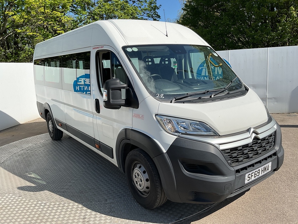 Citroen Relay 17 Seat Flexilite Minibus U8060 Ulez White