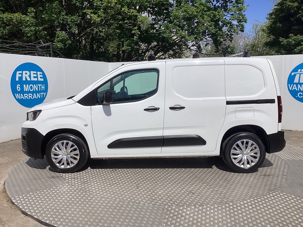 Peugeot Partner 1000 Puretech Professional Swb A C Euro 6 WJ70LZC White #6