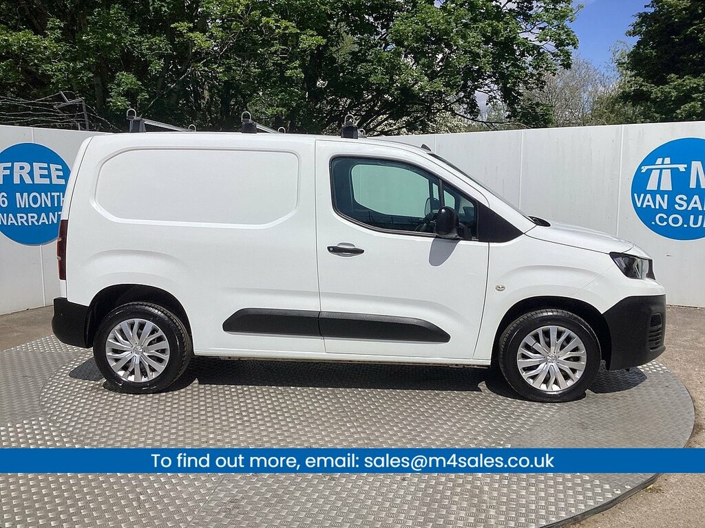 Peugeot Partner 1000 Puretech Professional Swb A C Euro 6 WJ70LZC White #2