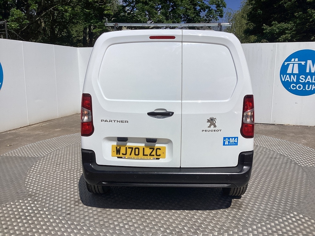 Peugeot Partner 1000 Puretech Professional Swb A C Euro 6 WJ70LZC White #4