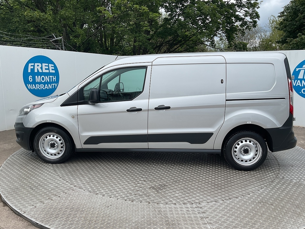 Ford Transit Connect Tdci 240 Lwb L R Euro 6 U8063 Ulez Silver #6