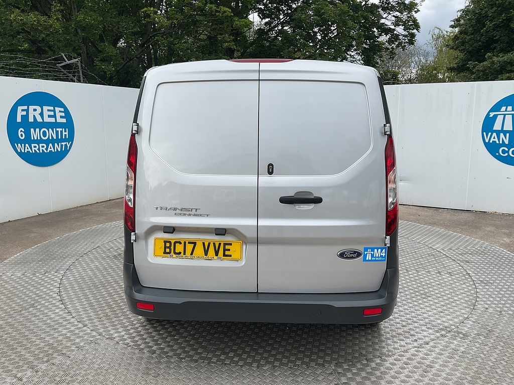 Ford Transit Connect Tdci 240 Lwb L R Euro 6 U8063 Ulez Silver #4