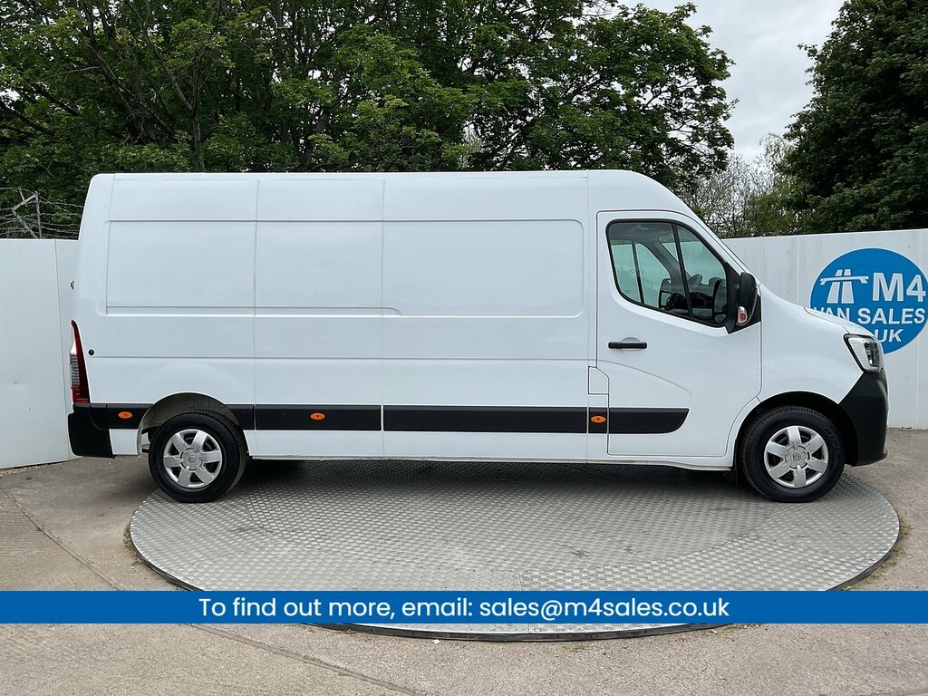 Renault Master Dci 35 Business Lwb M R A C Euro 6 U8068 Ulez HK23WUX White #2