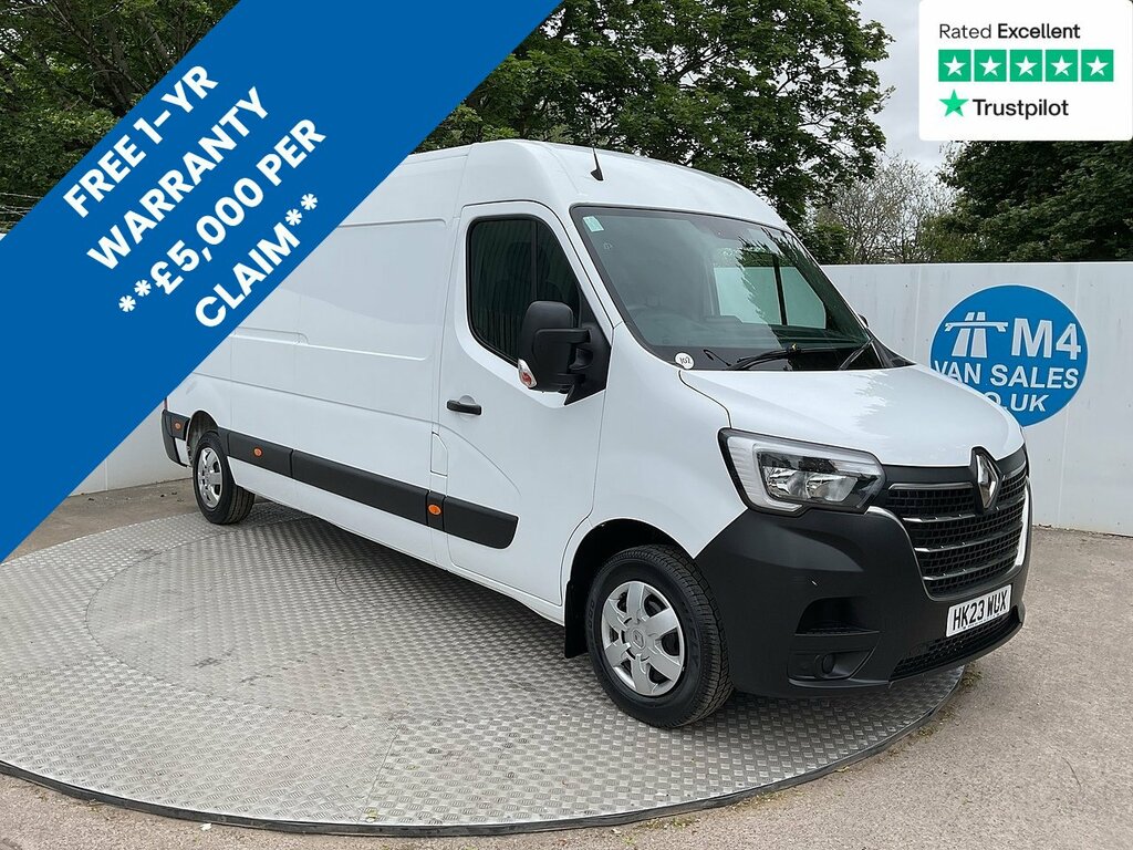 Renault Master Dci 35 Business Lwb M R A C Euro 6 U8068 Ulez White
