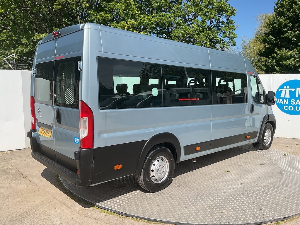 Citroen Relay 17 Seat Flexilite Minibus Relay 17 Seat Flexilite SF19APK Blue #3